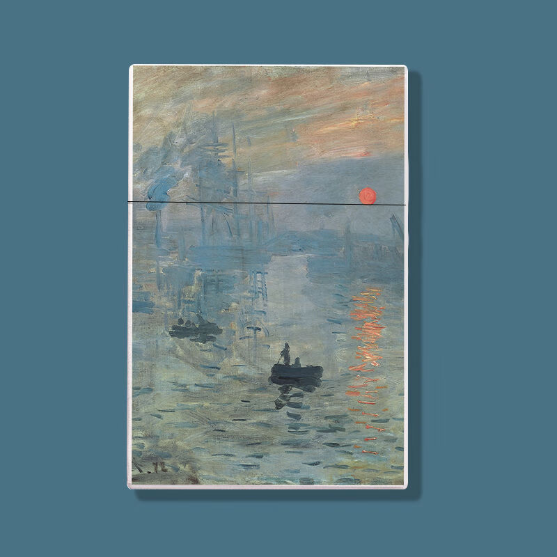 压防潮藏烟神器复古印象派艺术色彩小众送男友 20支 日出【送小贺卡】