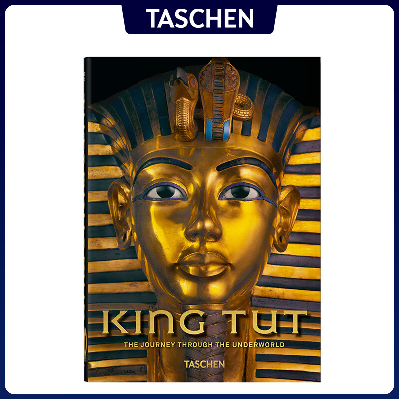 【预售】TASCHEN塔森 King Tut 图坦卡蒙国王穿越地下世界之旅 古埃及法老文物艺术历史原版进口画册图书籍 德国品牌