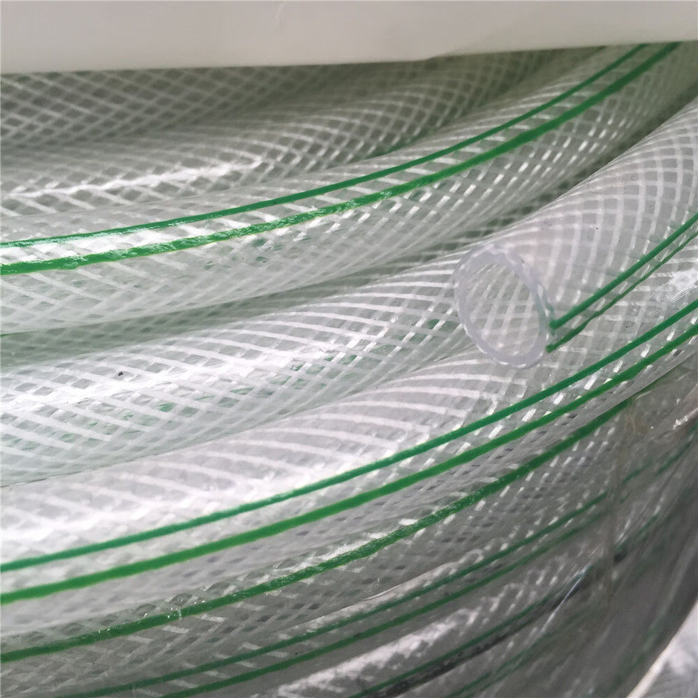 米詅pvc纤维增强软管塑料软管花园编织网纹管灌溉输油蛇皮软水管网纹