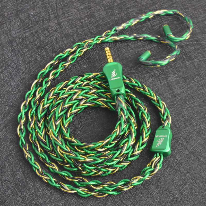 线艺匠禁色之吻0.78两针mmcx接口HD800S IE900 600平衡线金银利兹4.4平衡线升级线材 MMCX耳机接口 4.4mm平衡线 直头