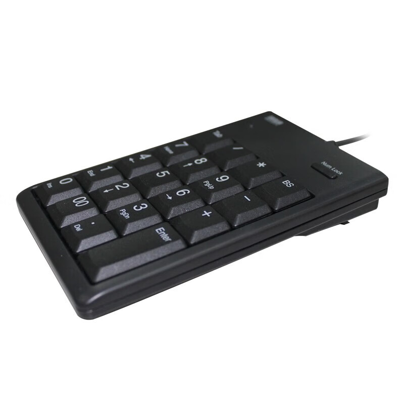 SANWA SUPPLY USB有线数字小键盘 带TAB键 专业财务会计银行证券炒股 NT-16U BK黑色