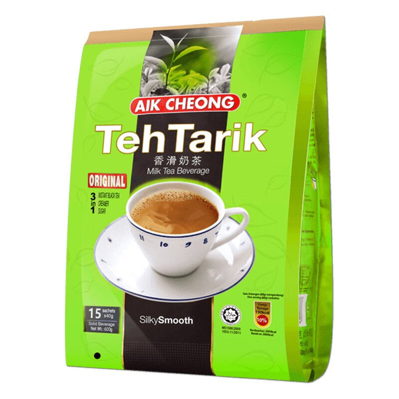 益昌老街多包折扣宜昌老街香滑奶茶原味15小包600g馬來西亞 原味奶茶15入共600克