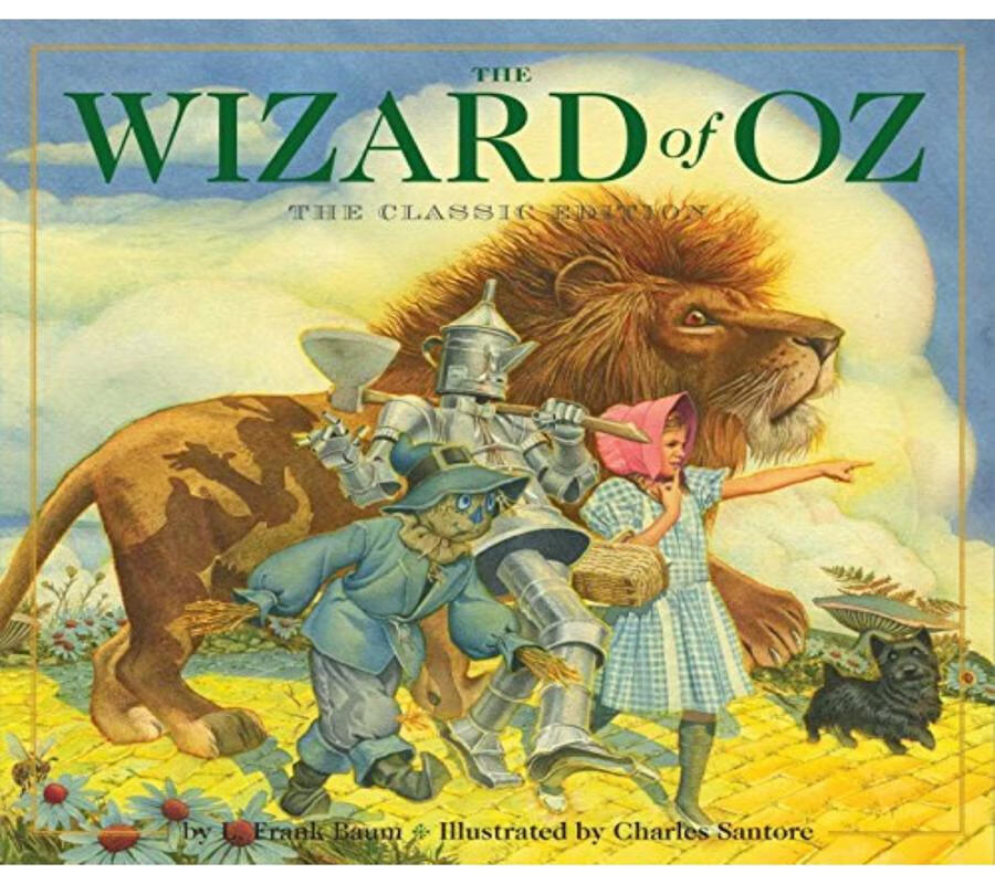 charles santore 插画版 绿野仙踪 精装 the wizard of oz 英文原版