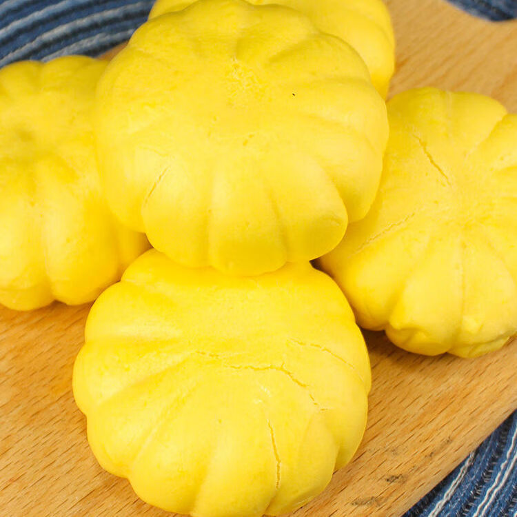 古蜀味道南瓜包400g/10只装 网红特色早餐糕点儿童卡通南瓜包子广式