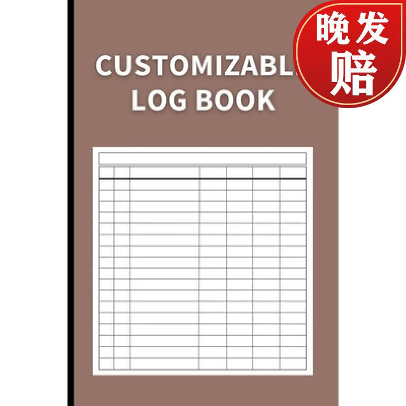 【4周达】customizable log book: multipurpose with 7 columns to