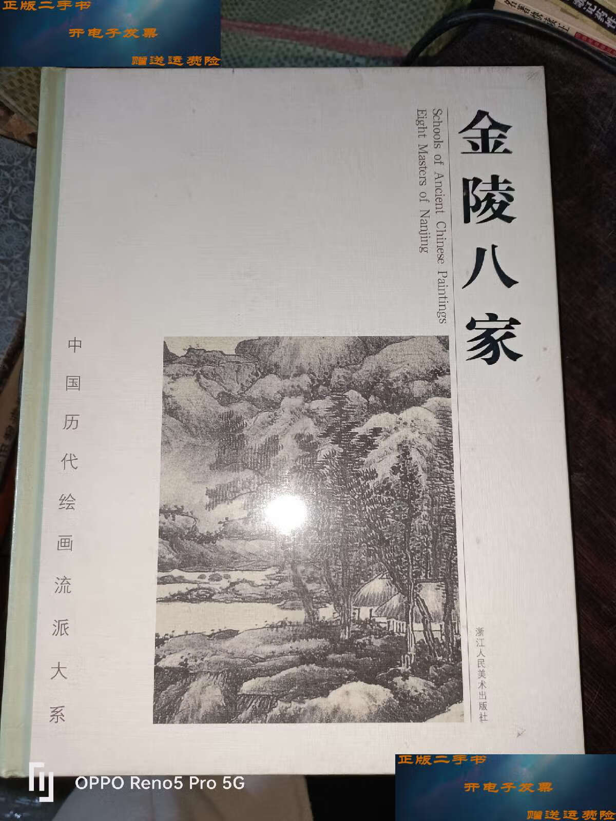 【二手9成新】金陵八家:中国历代绘画流派大系(16开精装) /中国历代