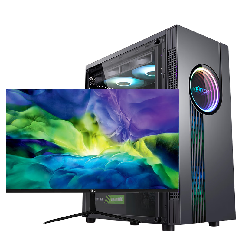 Ӣضi724RTX406064Gڴ̨ʽ3AϷ칫ʦȾװȫ 20߳ǿо+16G+R9370/Լ 