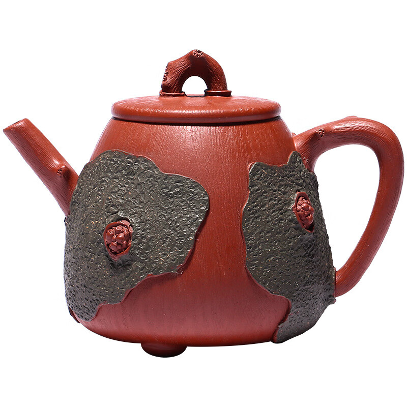 勇闯者供春高石瓢壶名家紫砂壶宜兴原矿小红泥泡茶壶家用礼盒装功夫