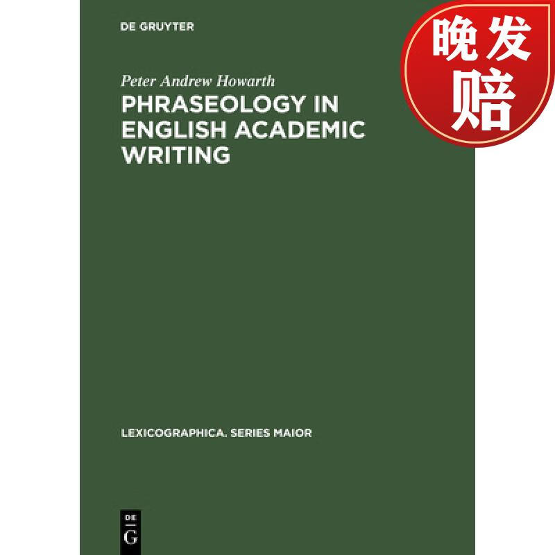 预订 phraseology in english academic writing: some implications