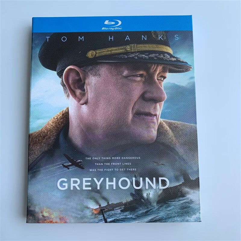 剧情战争电影 怒海战舰(2020)灰猎犬号bd蓝光碟高清收藏版盒装