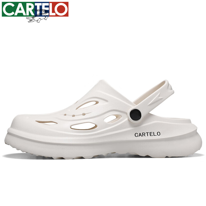 CARTELO 卡帝乐鳄鱼 防滑厚底防臭凉鞋