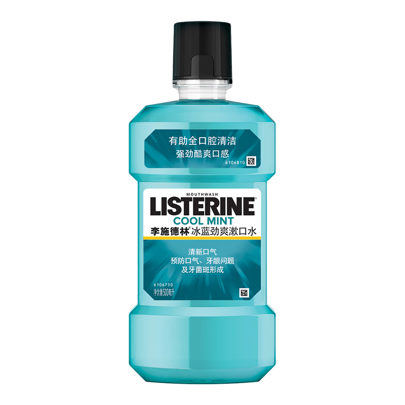 ��ʩ���� (Listerine) ����ˮ������ˬ��ζ���¿���������500mL