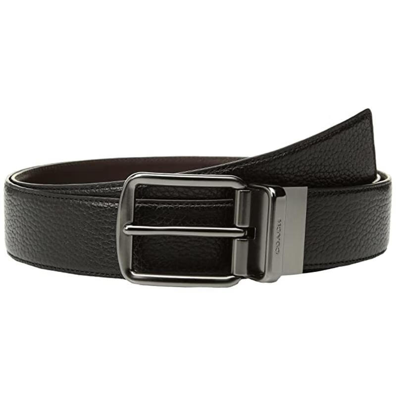 蔻驰(coach) 618男士宽双面皮带 black/mahogany one size