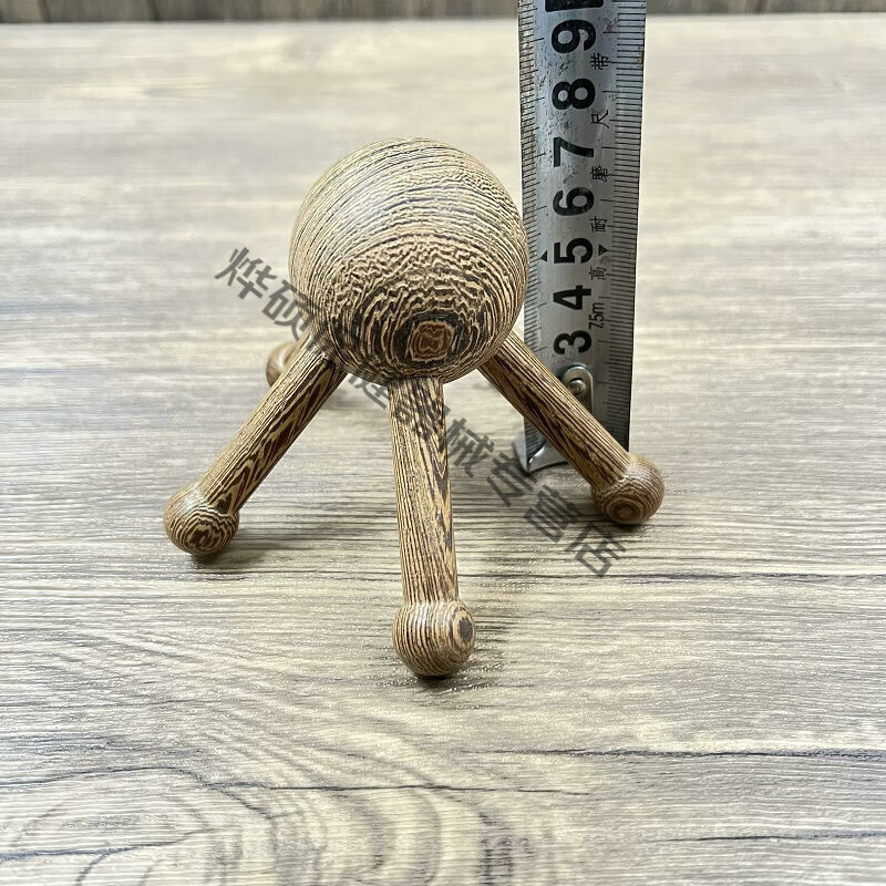 伊冉香约 绿檀木鼻刮青蛙按摩器刮脸器檀木质按摩器鼻子耳朵拨筋棒美鼻 木章鱼按摩器