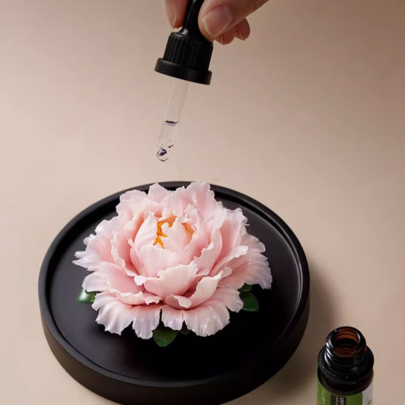 BOSSY非遗手捏国潮牡丹瓷花茶宠限定中国风创意永生花礼盒女神节礼物 【亮丽富有】洛阳黄牡丹瓷花礼盒