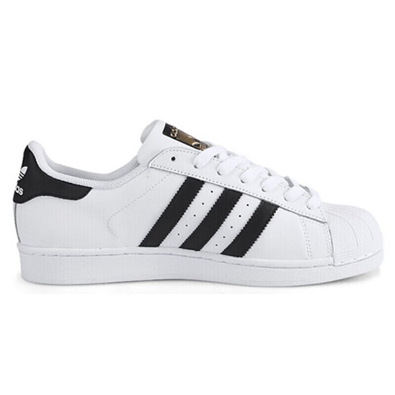 阿迪达斯(adidas)新款休闲鞋金标贝壳头小白鞋运动鞋男女鞋三叶草板鞋