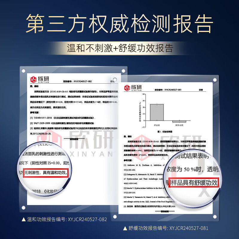 梦希蓝燕窝氨基酸洗面奶深层清洁去油控油温和洁面乳洗卸二合一男士女士 2盒/ 300g 【温和洁面】