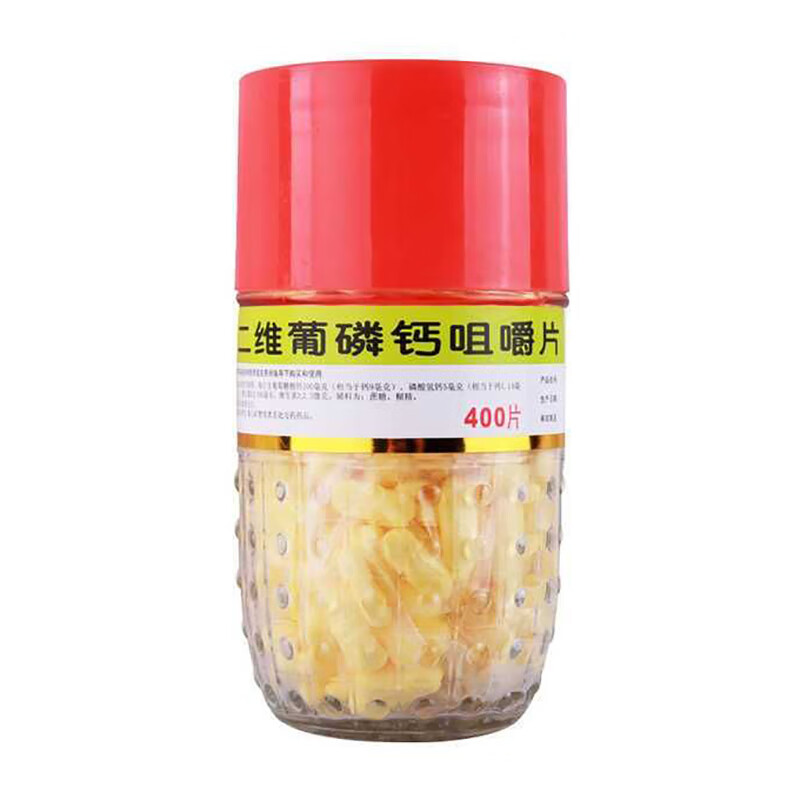 二维葡磷钙咀嚼片 400片