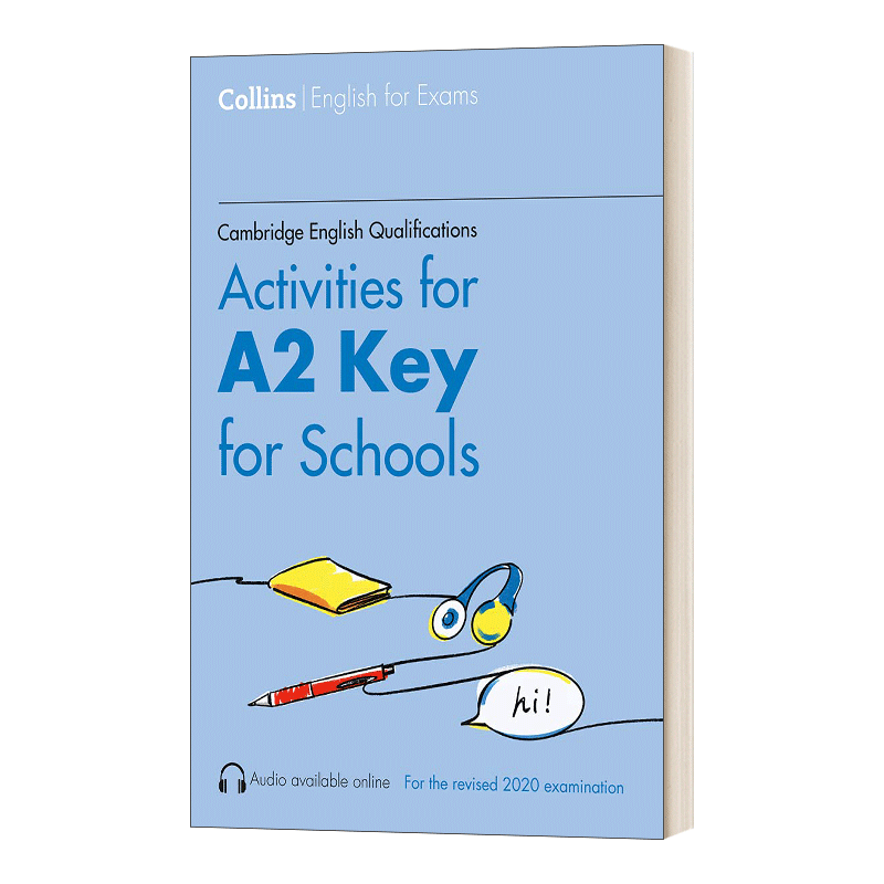 【二手书】Activities for A2 Key for Schools 英文原版 KET考试 英文版 进口英语原版书籍