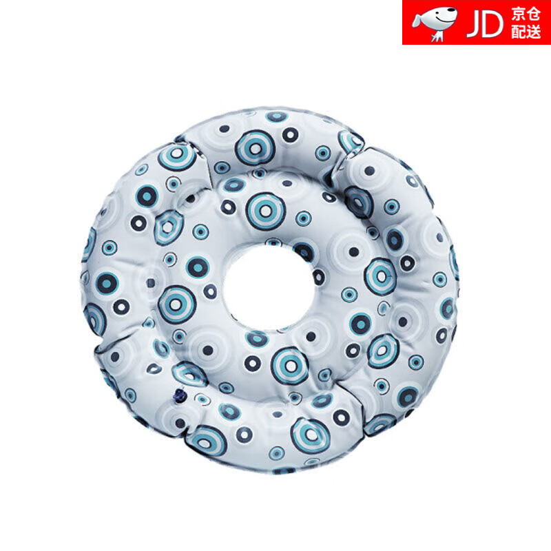 防褥疮圈垫坐垫臀部老人气垫充气型靠垫方形残疾人 经典花色 圆形 送