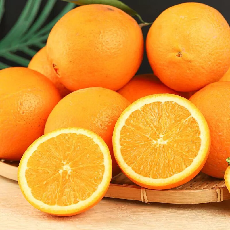 正宗赣南早脐橙新鲜赣州橙子江西甜橙孕妇水果冻香橙 带箱10斤精品果