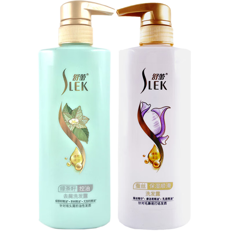 舒蕾洗发水蚕丝体湿顺滑毛燥绿茶籽控油去屑止痒洗发 500ml蚕丝顺滑保湿500ml绿茶籽无
