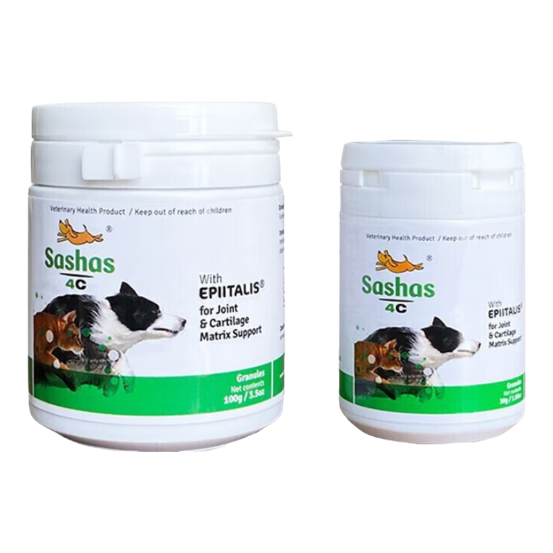 優(yōu)選 薩沙關(guān)節靈澳洲進(jìn)口犬貓關(guān)節軟骨素寵物貓咪粘多糖關(guān)節養護  升級版 速賽4c/100g一瓶