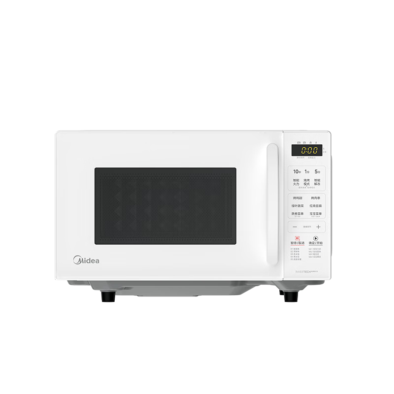 美的（Midea）【国家补贴】一级能效家用微波炉20L微波烤箱一体机 800W变频平板式省电轻音京东自营C23J