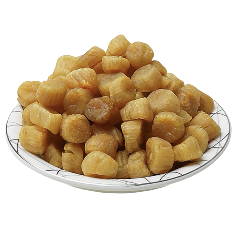 食为先淡晒瑶柱特大号元贝干贝干货扇贝丁瑶柱海产品海鲜煲粥食材 大元贝250g(约100头)