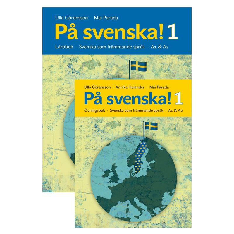 自学瑞典语swedish入门到教材pa svenska 1-2-3/a1a2b1b2c1 pa