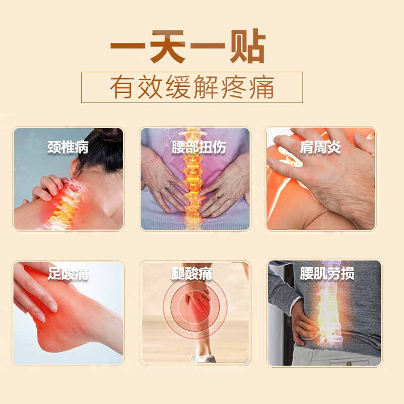 德济堂远红外磁疗消痛贴跌打损伤腰肌劳损关节炎肩周炎骨质增生筋骨疼痛 十盒（40贴）