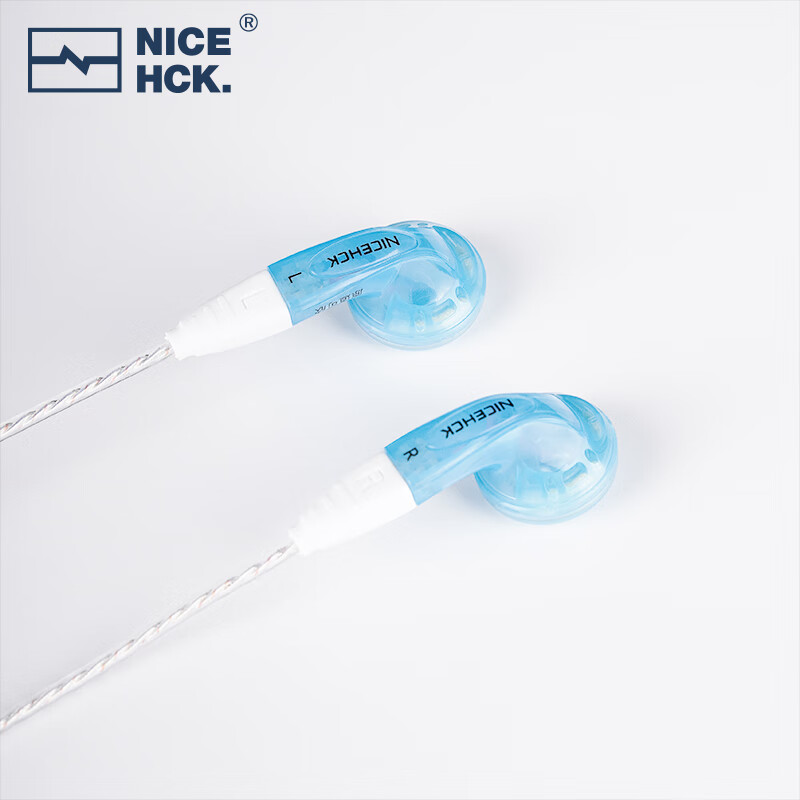 原道-原道可欣第三代平头塞更小尺寸佩戴舒适可换线HiFi带麦线控耳机 【原道可欣】透明3.5mm带麦