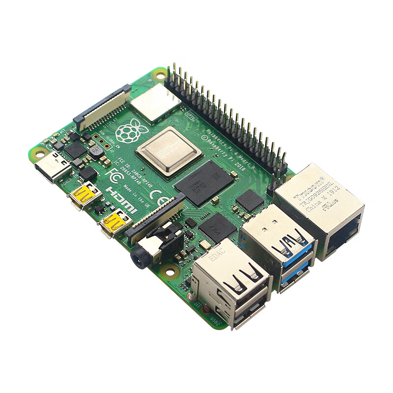 树莓派4代b型 raspberrypi4 4b 8gb 开发板编程ai入门套件 python 单