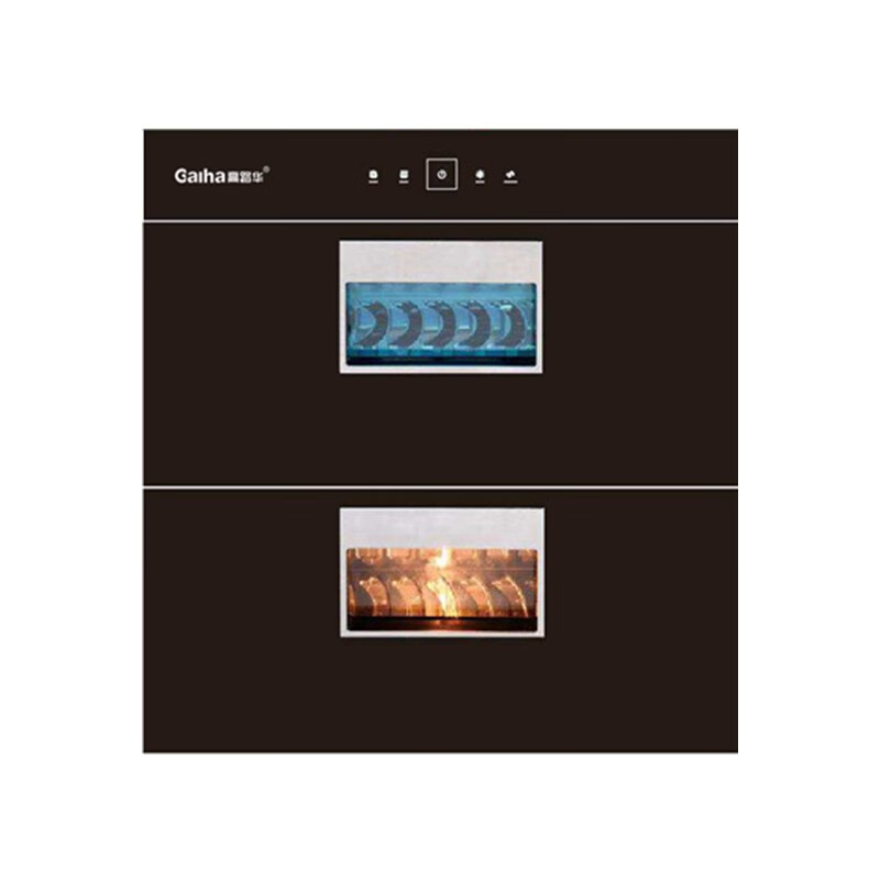 高路华(galha)高路华高温钢化玻璃不锈钢碗架保洁柜g233