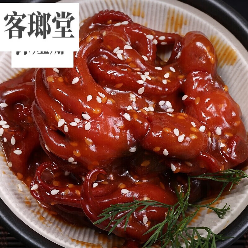 虎钢馋味付八爪鱼芝麻八爪鱼小只日式章鱼 寿司材料 日本前菜  150g