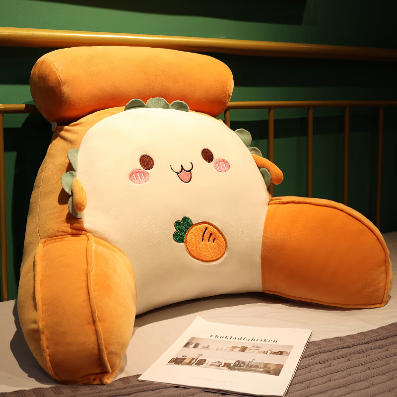 俏百乐轻奢品牌靠枕床头软包大靠背垫床上靠枕玩手机学生宿舍靠垫抱枕