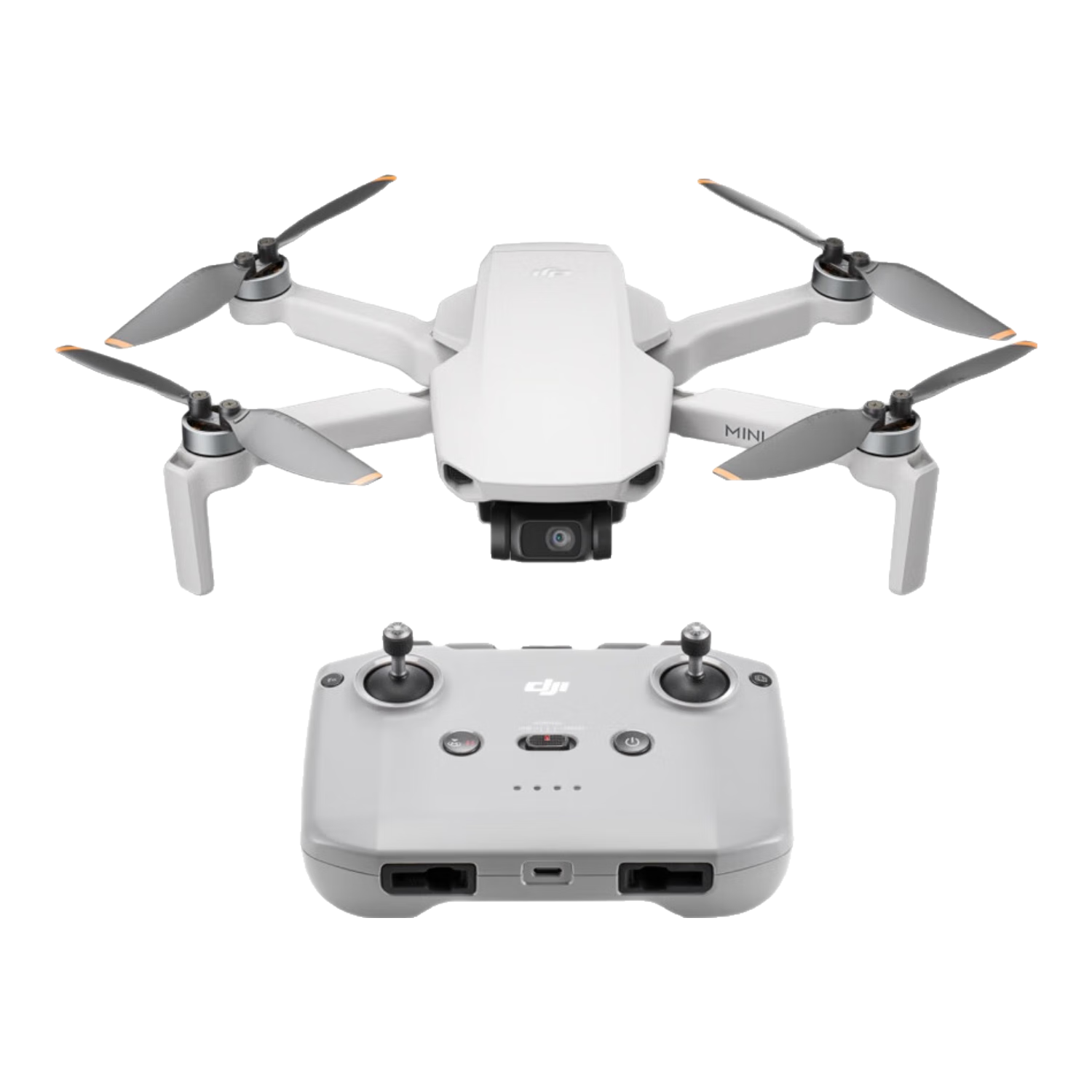 大疆DJI Mini 4K 超高清迷你航拍无人机 三轴机械增稳数字图传 新手入门级飞行相机 +随心换2年版