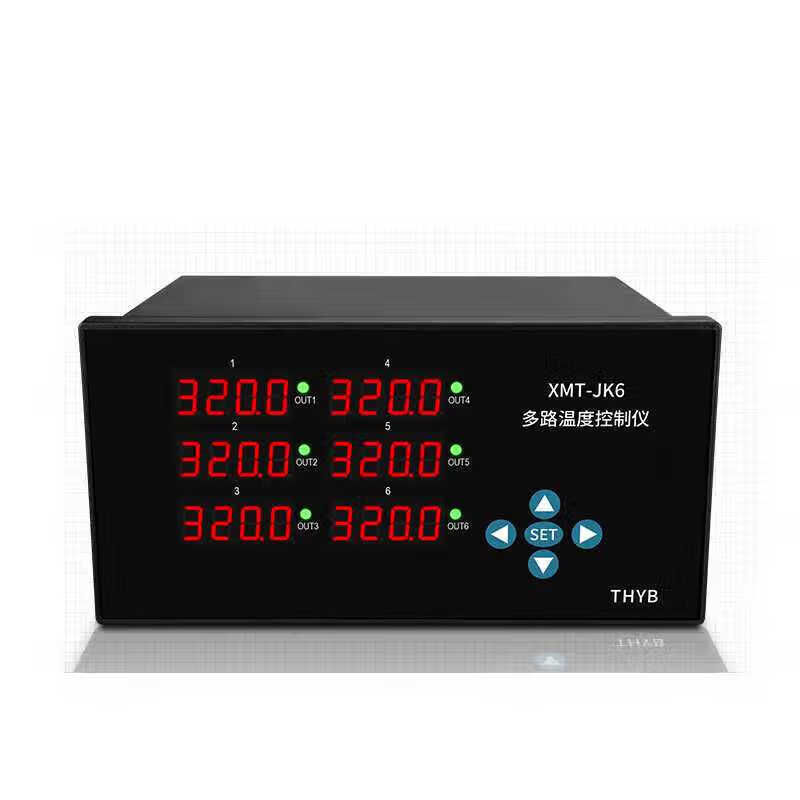 辉控6路温度控制仪表数显多通道温控仪pid智能控温多路温度控制器 k型