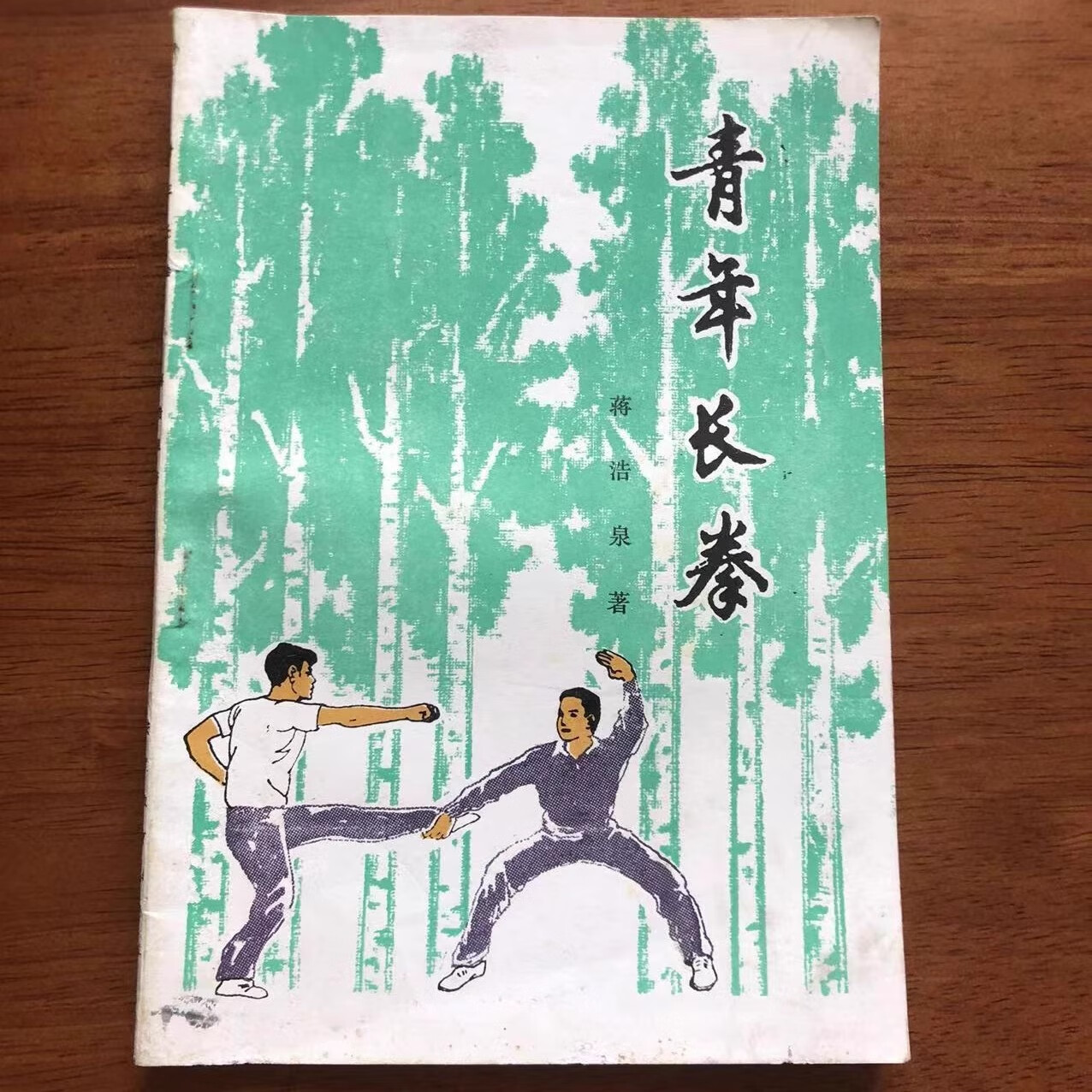 正版 青年长拳 蒋浩泉