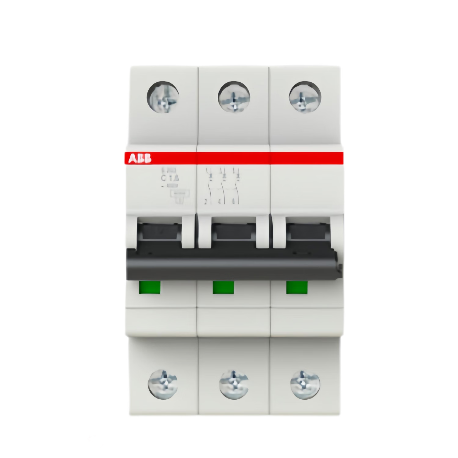 ABB S200系列 微型断路器 S203-C/S203M-C/S203-D/S203M-D S203-C50丨6kA丨230/400VAC