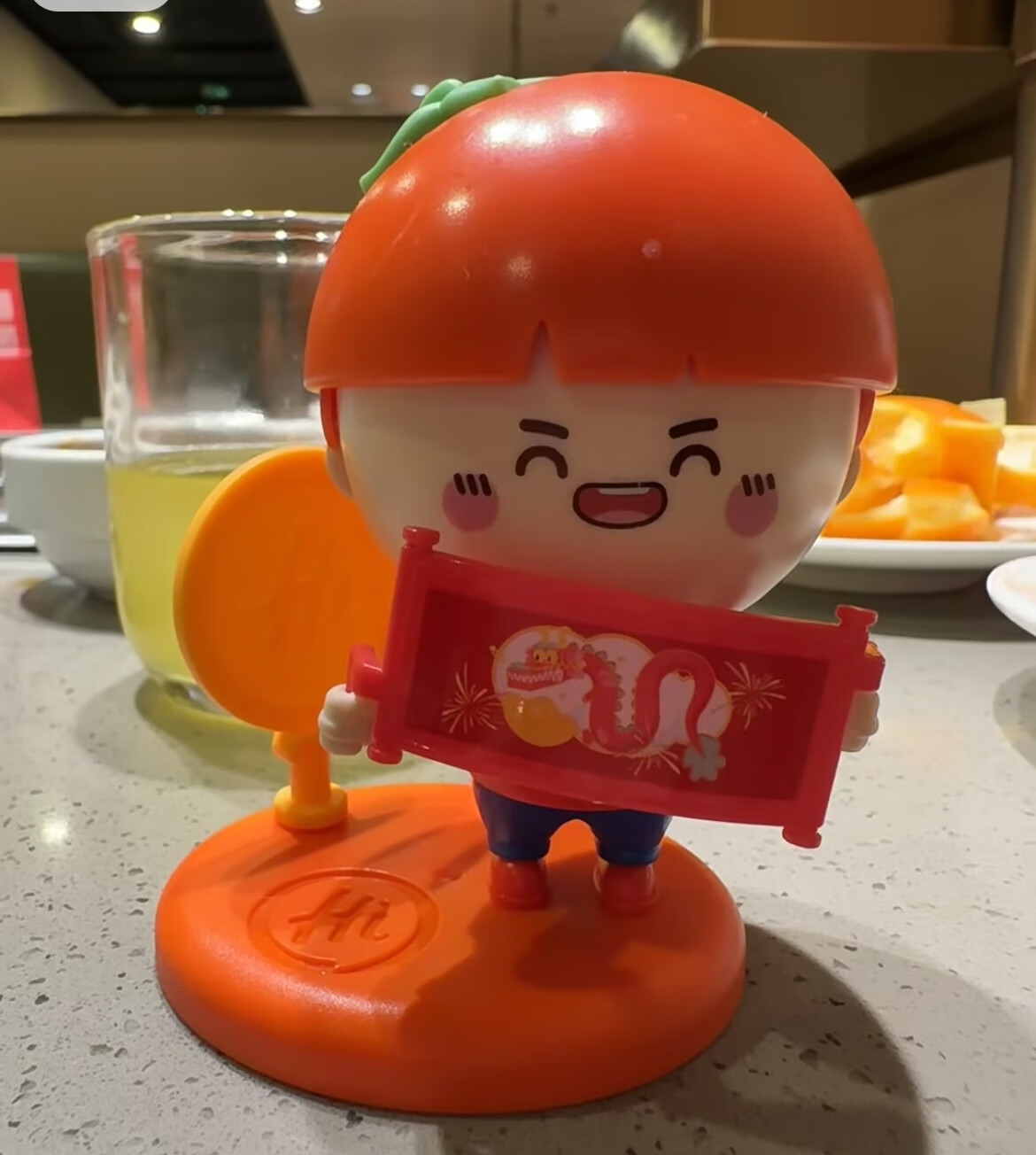 潮玩海底捞祝福小嗨龙年吉祥物公仔桌面摆件装饰品小手办新年礼物