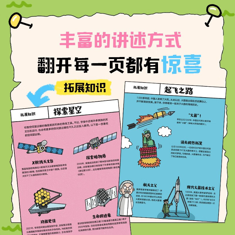 太空中的爆笑生活：太阳系、航天员和星际旅行的一天【5岁+】爆笑漫画详情图
