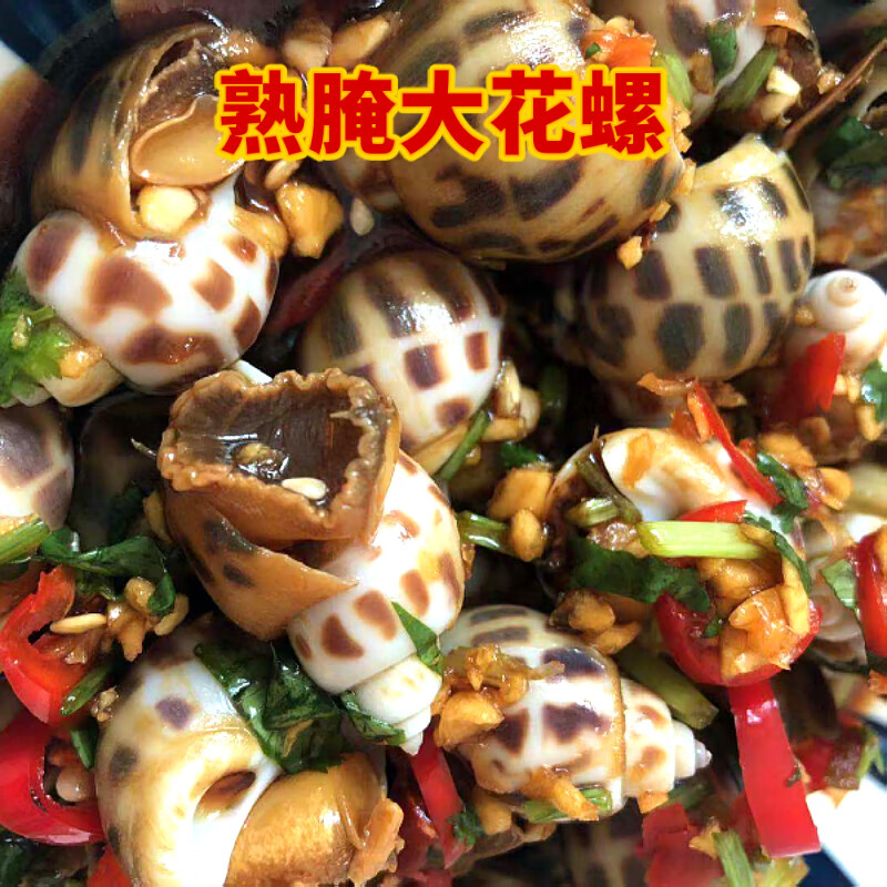 禾澹潮汕生腌熟腌螺东风螺海螺腌制水产海猪螺腌螺腌制海鲜罐装