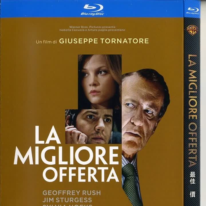 盒装蓝光 徍出价寂寞拍卖师 欧美剧情爱情悬疑电影国配