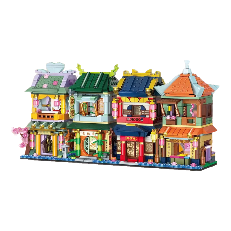 ���ڲ���������;��ľ�����־�ϵ���й���ƴװ��ͯ��Ů����߳��濨ͨ�ڼ��Ĵ���¥ �����־�51009��1239Ƭ��ȫ��4�� �����ָ߻�ľ��ͯŮ����������