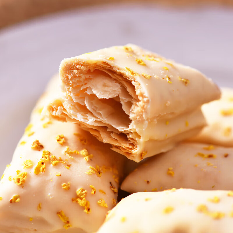 宜享健康虎钢馋白巧手工松塔酥桂林平乐特产充饥小零食夜宵手撕千层