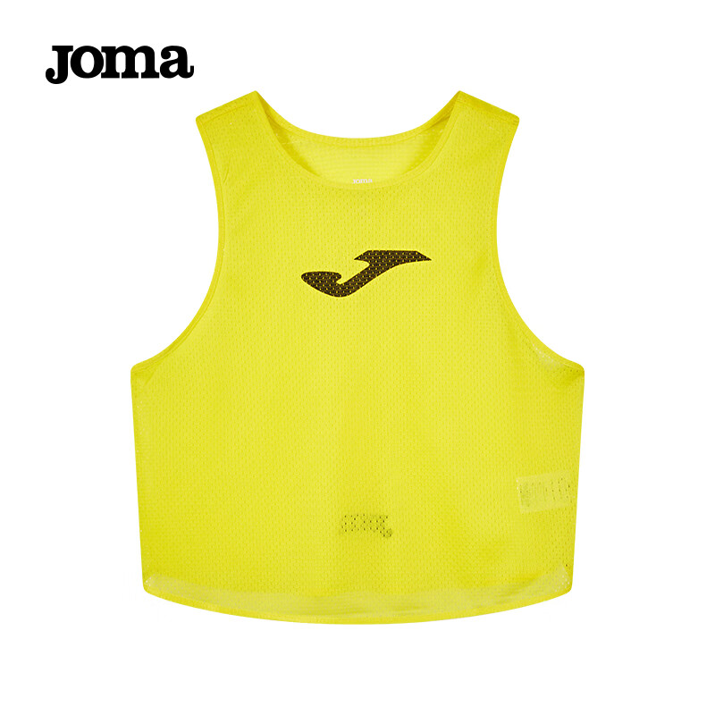 JOMA組隊(duì)對(duì)抗分隊(duì)背心團(tuán)購(gòu)定制足球訓(xùn)練運(yùn)動(dòng)背心男女通款對(duì)抗服馬甲 亮黃 M