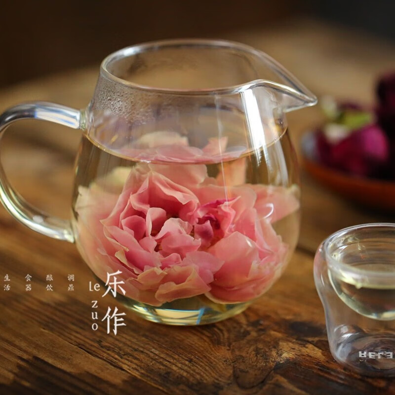 虎钢馋聚茗城丨茶 云南墨红玫瑰花冠干花泡茶25克/瓶*2瓶共50克 玫瑰