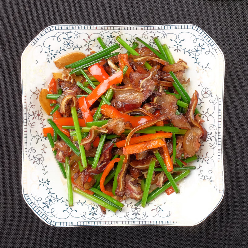 虎钢馋腊耳尖150g湖南湘西腊味腊脆猪耳朵酒店特色半成品菜小炒食材