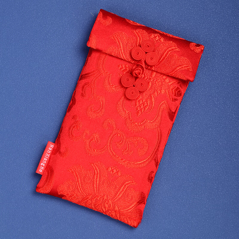 喜田2024红包袋新年布艺生日创意过年个性万元包龙年利是封布钱袋汉相